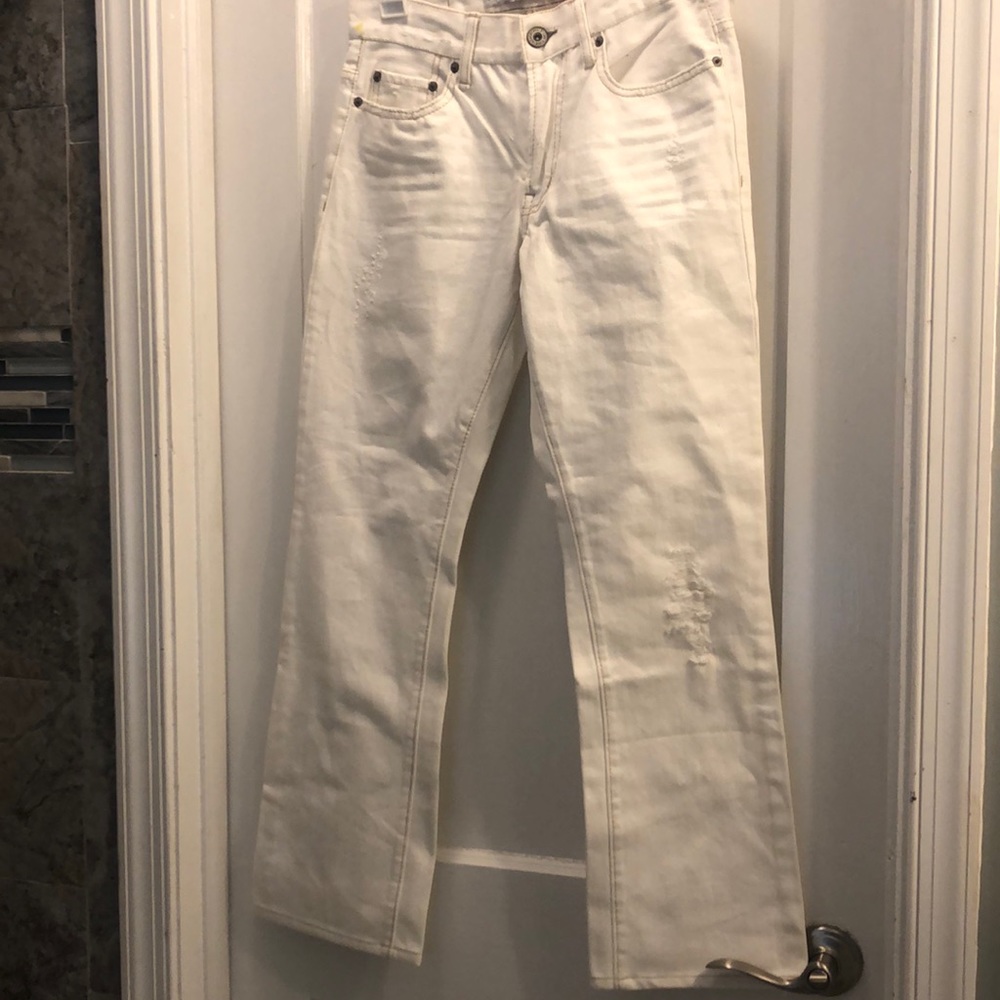 White Bootcut Aeropostale Jeans